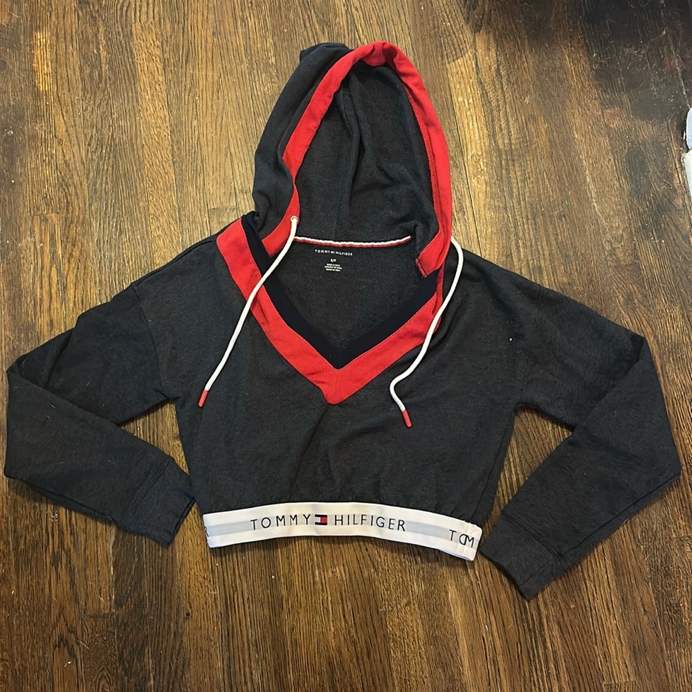 Crop top hoodie